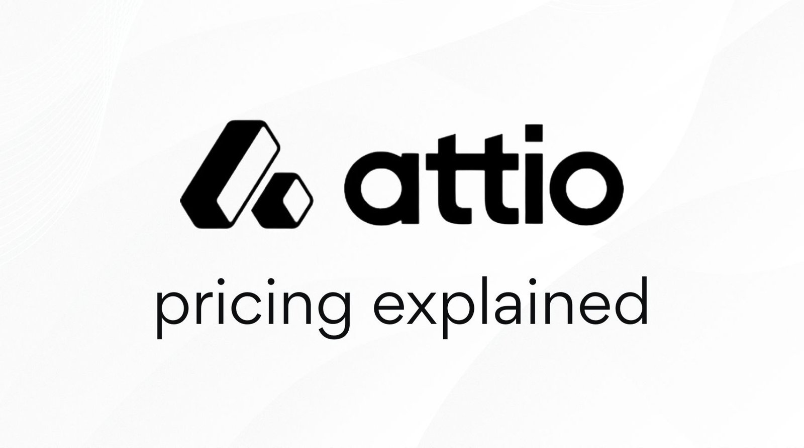 Fluid CRM editorial illustration showing Attio pricing as a full seat container beside a larger, emptier one